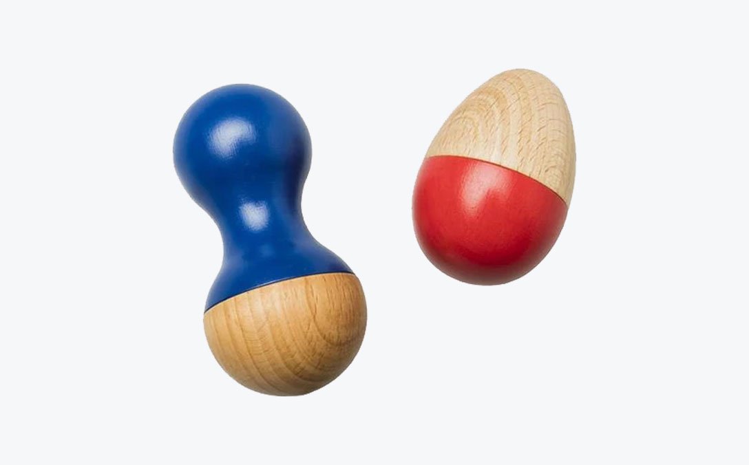 Wooden Baby Maracas
